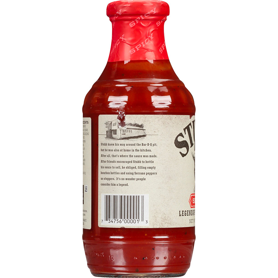 Stubb’s Bar-B-Q Salsa Barbecue Spicy - Centro Internazionale del Barbecue