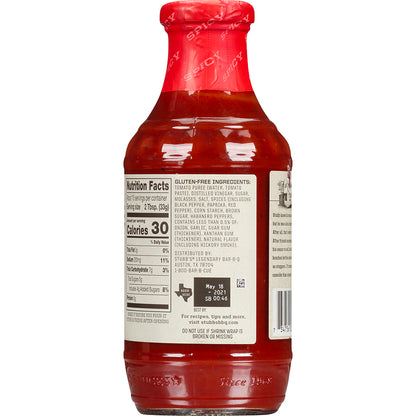 Stubb’s Bar-B-Q Salsa Barbecue Spicy - Centro Internazionale del Barbecue