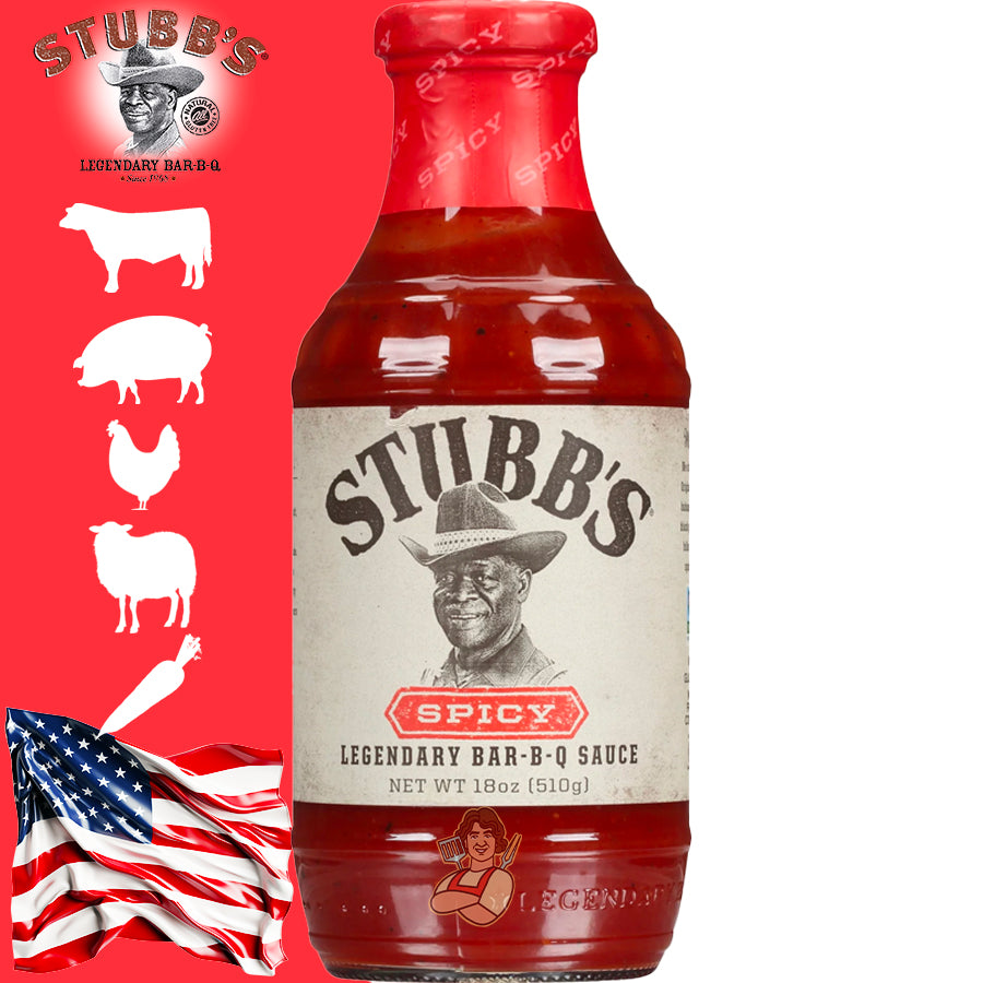 Stubb’s Bar-B-Q Salsa Barbecue Spicy - Centro Internazionale del Barbecue