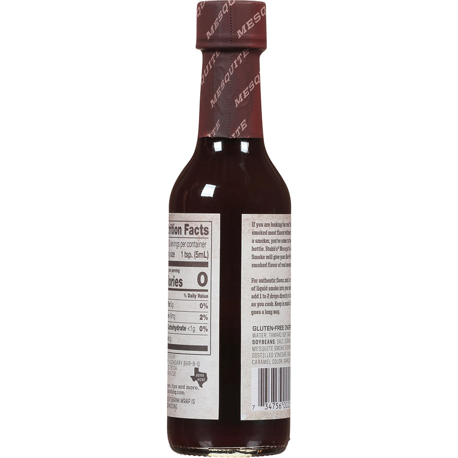 Stubb’s Bar-B-Q Liquid Smoke Mesquite - Centro Internazionale del Barbecue