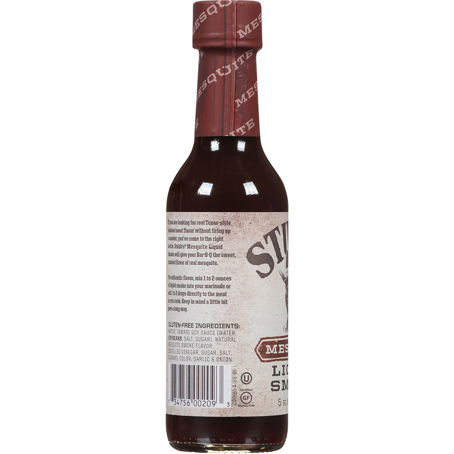 Stubb’s Bar-B-Q Liquid Smoke Mesquite - Centro Internazionale del Barbecue