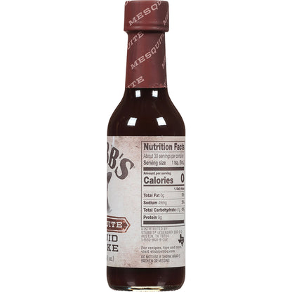 Stubb’s Bar-B-Q Liquid Smoke Mesquite - Centro Internazionale del Barbecue