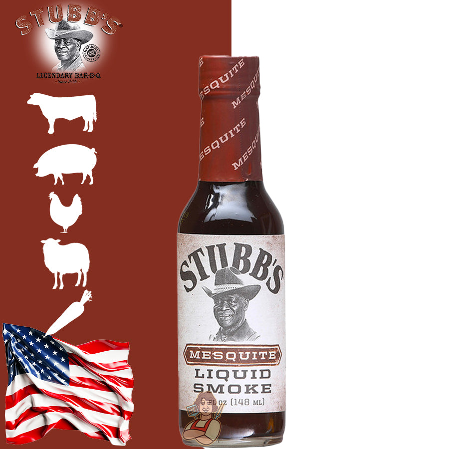 Stubb’s Bar-B-Q Liquid Smoke Mesquite - Centro Internazionale del Barbecue