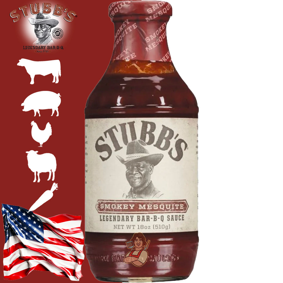 Stubb’s Bar-B-Q Salsa Barbecue Smokey Mesquite - Centro Internazionale del Barbecue