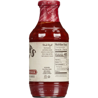 Stubb’s Bar-B-Q Salsa Barbecue Hickory Bourbon - Centro Internazionale del Barbecue
