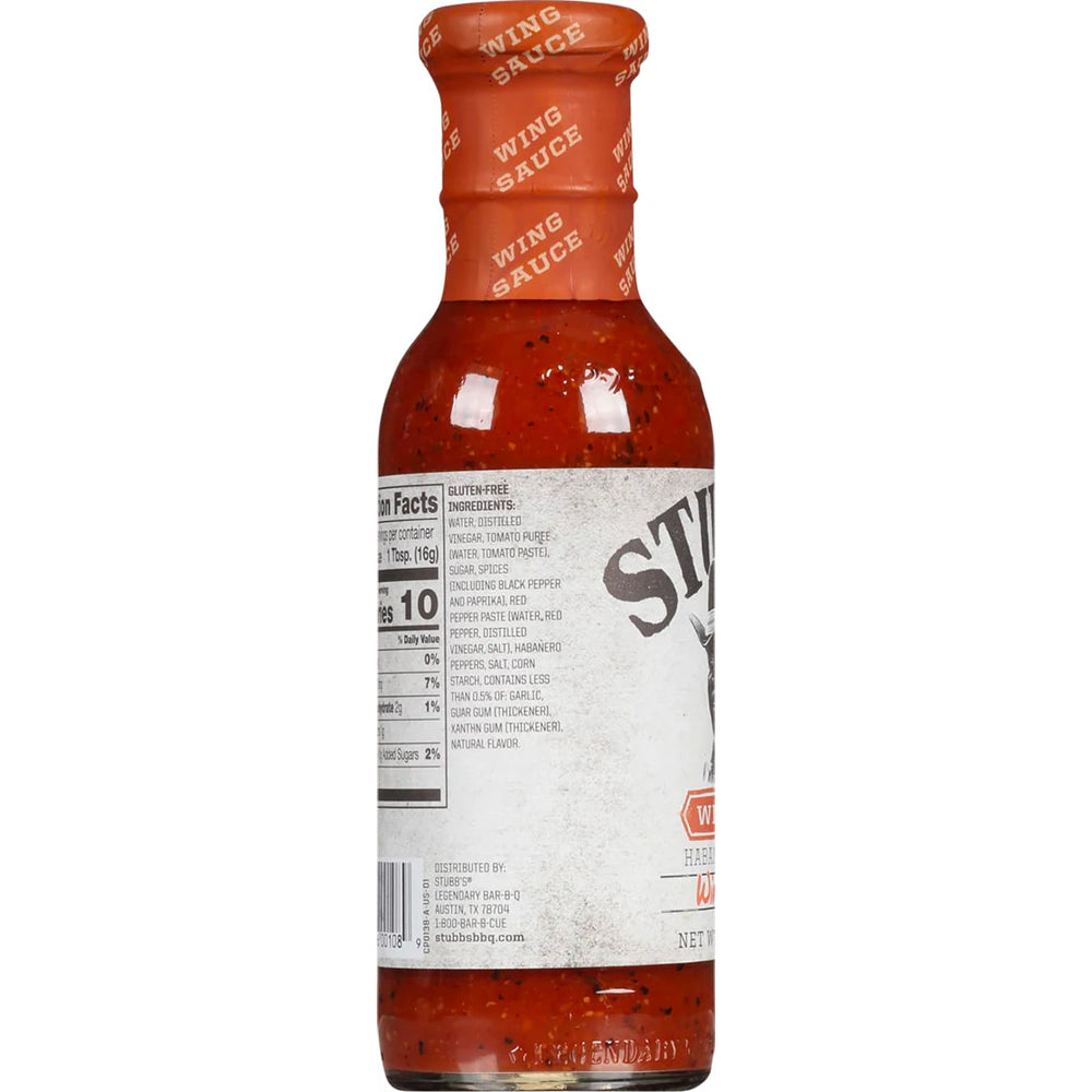 Stubb’s Salsa - Marinada Wing Sauce Wicked - Centro Internazionale del Barbecue
