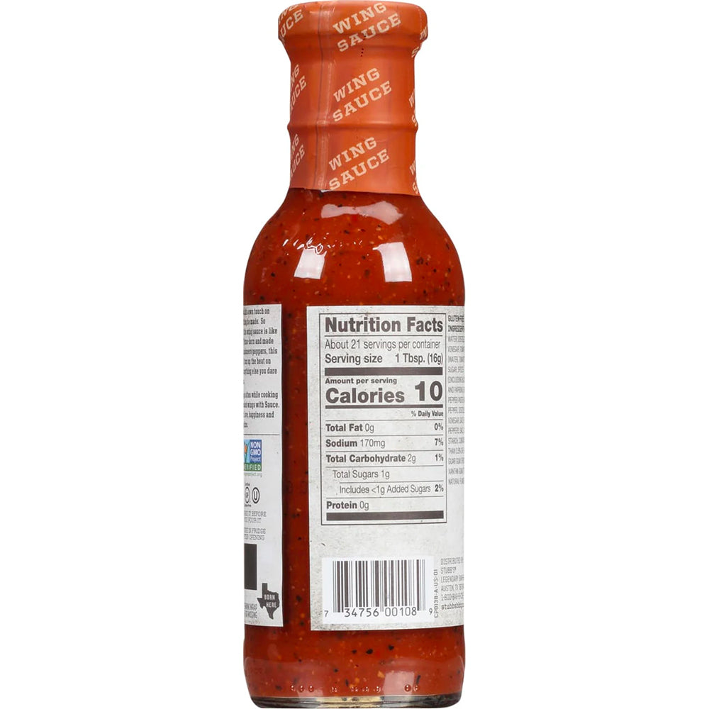 Stubb’s Salsa - Marinada Wing Sauce Wicked - Centro Internazionale del Barbecue