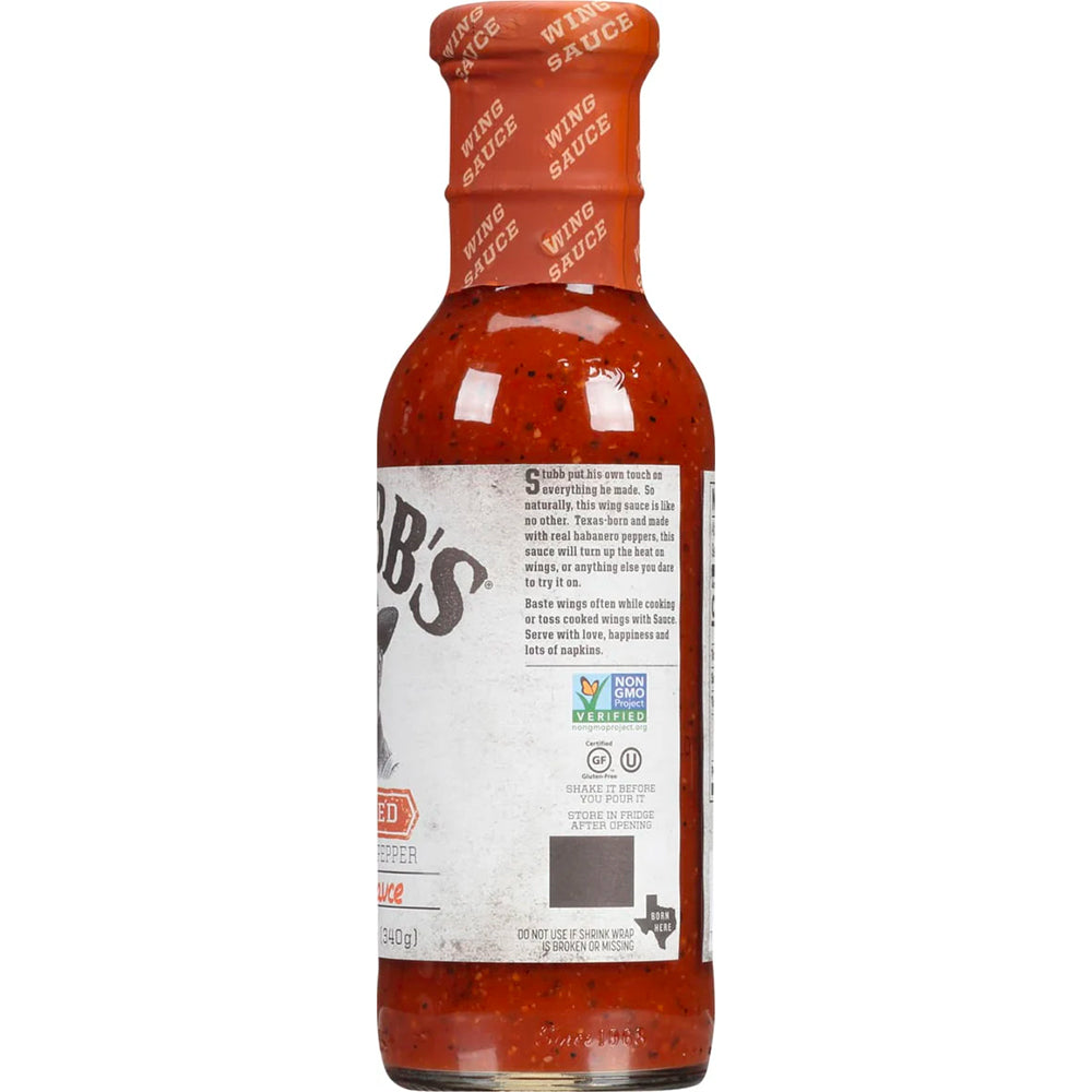 Stubb’s Salsa - Marinada Wing Sauce Wicked - Centro Internazionale del Barbecue