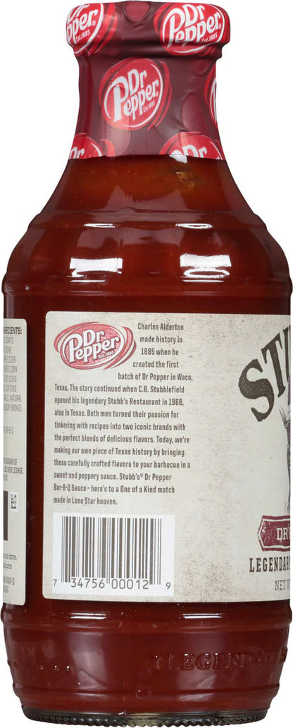Stubb’s Bar-B-Q Salsa Barbecue Dr. Pepper - Centro Internazionale del Barbecue