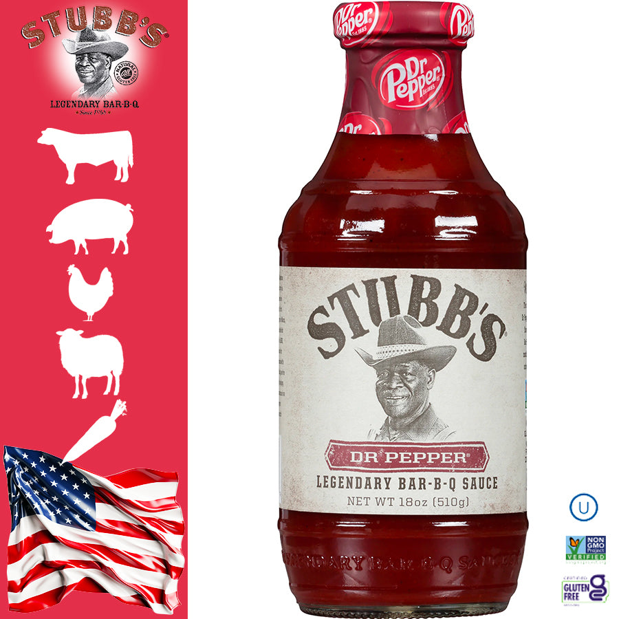 Stubb’s Bar-B-Q Salsa Barbecue Dr. Pepper - Centro Internazionale del Barbecue