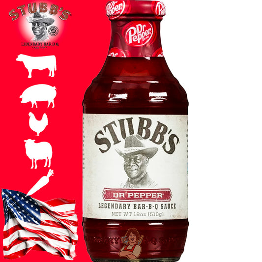 Stubb’s Bar-B-Q Salsa Barbecue Dr. Pepper - Centro Internazionale del Barbecue