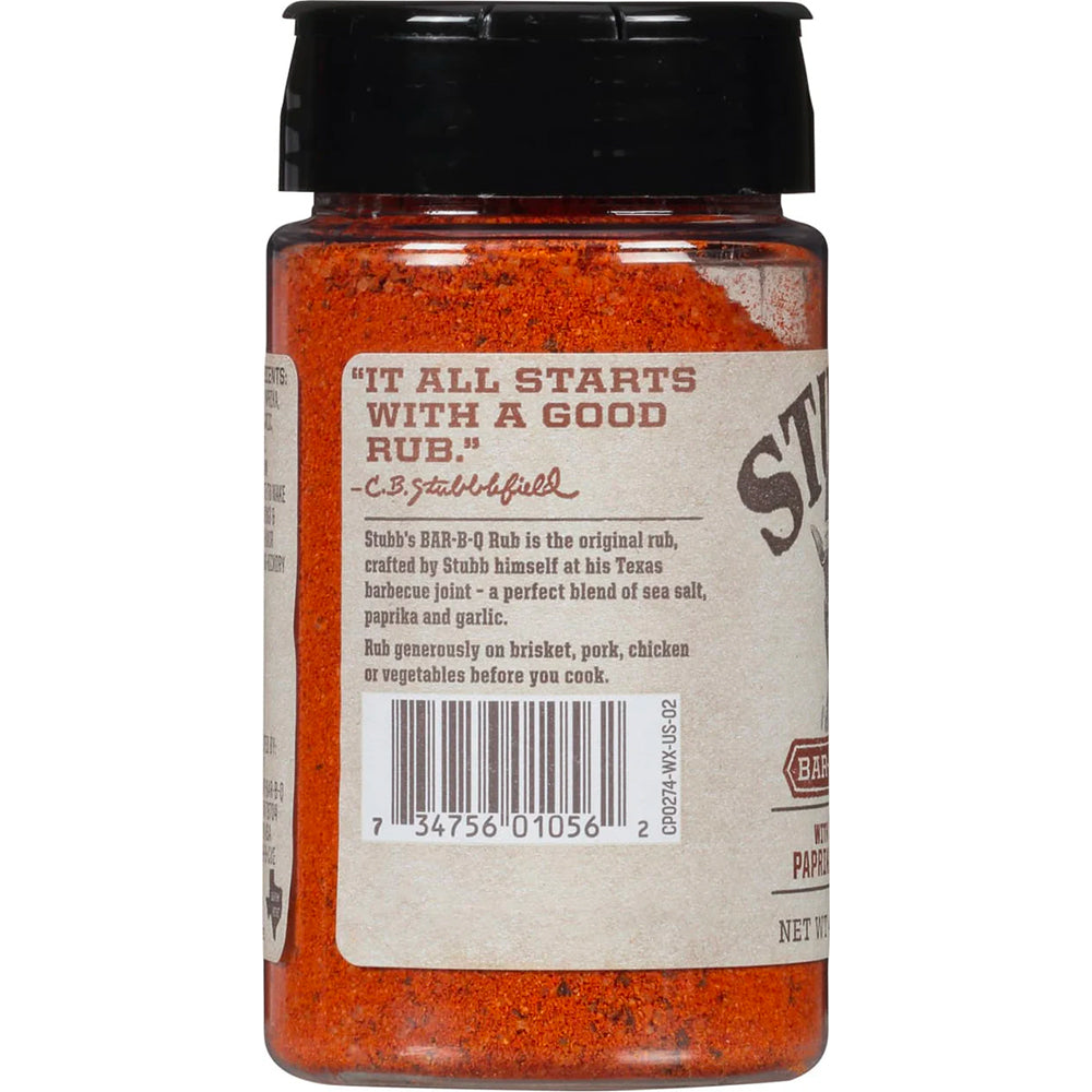 Stubb’s Bar-B-Q Rub BBQ - Centro Internazionale del Barbecue