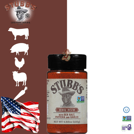 Stubb’s Bar-B-Q Rub BBQ - Centro Internazionale del Barbecue