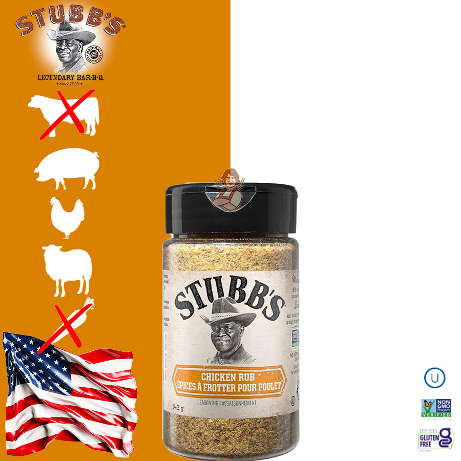 Stubb’s Bar-B-Q Rub BBQ Chicken - Centro Internazionale del Barbecue
