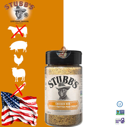 Stubb’s Bar-B-Q Rub BBQ Chicken - Centro Internazionale del Barbecue