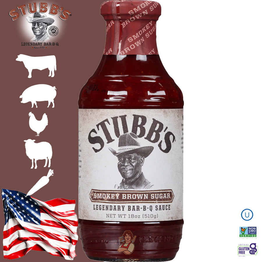 Stubb’s Bar-B-Q Salsa Barbecue Smokey Brown Sugar - Centro Internazionale del Barbecue