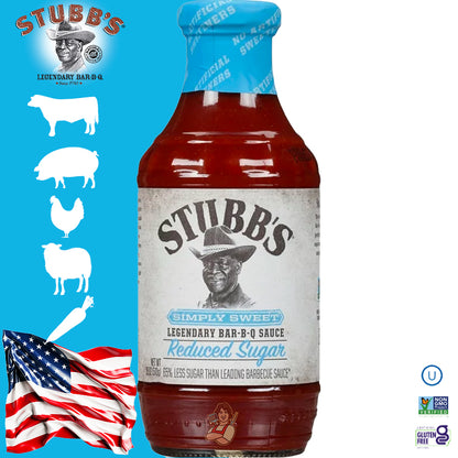 Stubb’s Bar-B-Q Salsa Barbecue Simply Sweet - Centro Internazionale del Barbecue