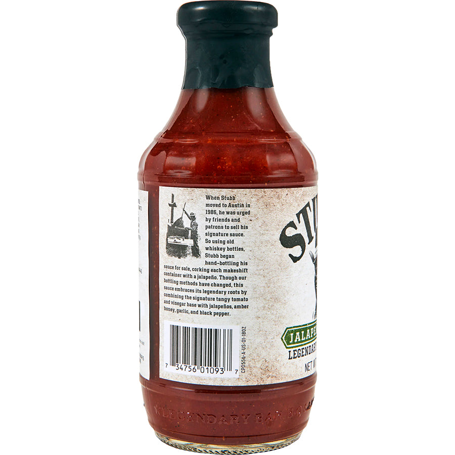 Stubb’s Bar-B-Q Salsa Barbecue al Miele e al Jalapeno - Centro Internazionale del Barbecue