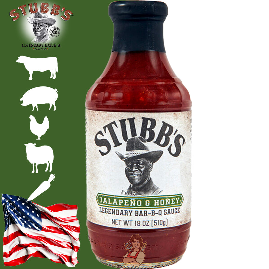 Stubb’s Bar-B-Q Salsa Barbecue al Miele e al Jalapeno - Centro Internazionale del Barbecue