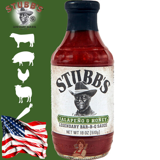 Stubb’s Bar-B-Q Salsa Barbecue al Miele e al Jalapeno - Centro Internazionale del Barbecue