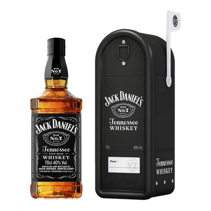 Jack Daniel’s Tennessee Tennessee Whiskey 40% Vol. 0,7l Mailbox Limited Edition - Centro Internazionale del Barbecue